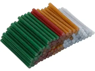 Mini Limstænger Glitter 10 cm - 100 stk. i 4 farver