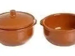 7 stk. Skål m/låg diam 135 mm terracotta Regas