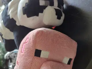 Minecraft Bamser Panda og en gris