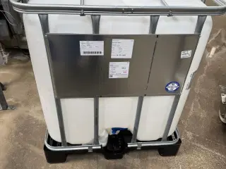 IBC fødevaregodkendte 1000 L tanke