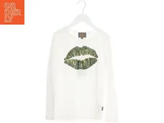 Helt ny langærmet T-shirt med pailletter fra Creamie (str. 140)