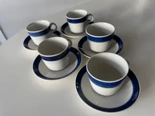 Blå Koka kopper fra Rørstrand