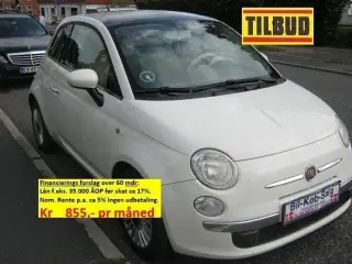 Fiat 500 1,2 Lounge