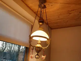 gammel hænge lampe
