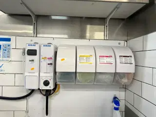 Sæbe- og kemistationer ECOLAB