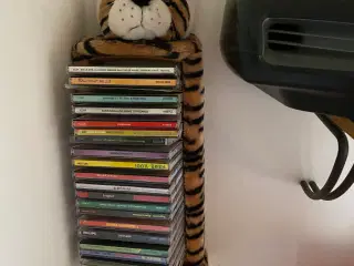 Tigerreol til cd’er med 20 cd’er