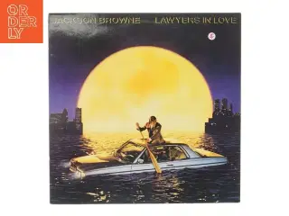 Jackson Browne - Lawyers in Love LP fra Asylum Records