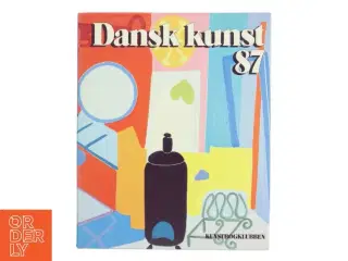 Dansk kunst 87 (Bog) fra Kunstbogklubben