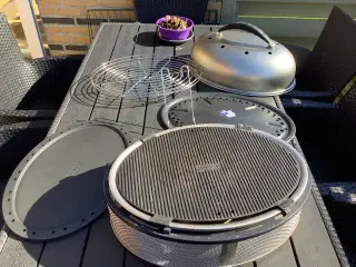 Oval coob grill