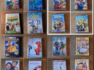 DVD film - 5kr/stk. - KØB for 20kr kan sendes.