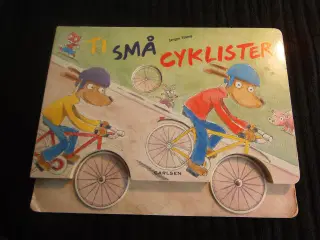 Børnebog: Ti små cyklister, af Jørgen Stamp, kr.15