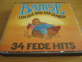 BAMSE. 34 Fede Hits. BOKS.
