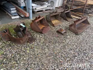 Skovlesæt - 7 enheder i alt