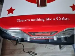 Coca-Cola radio/disc/lp afspiller