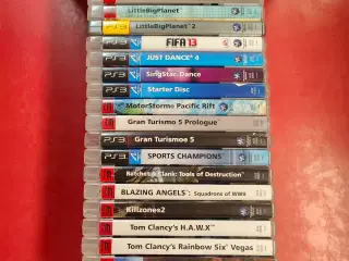 27 stk PlayStation 3 spil