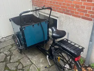 Elladcykel Cargokid, defekt