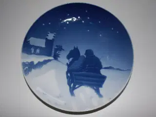 Juleplatte fra 1906 fra Bing og Grøndahl