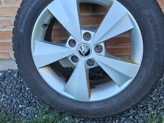 Skoda Octavia Vinterdæk på Fælge
