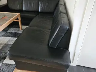 Hjørnesofa, med chaiselong 