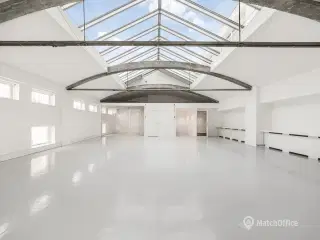 Atelier-vibe med loft til kip