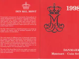 Kgl Møntsæt 1998
