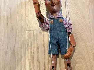 Træ marionetdukke