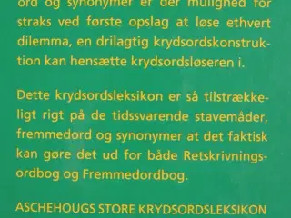aschehougs store krydsordsleksikon, red. af georg 