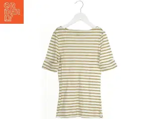 Stribet kortærmet bluse fra Ralph Lauren (str. XS)