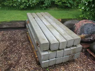 Beton hegnsstolper