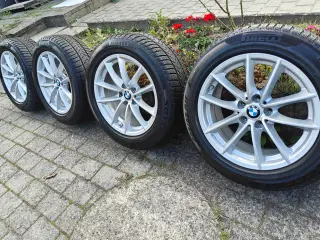 5x112 BMW 17" 225/55R17 Pirelli vinterdæk 2700