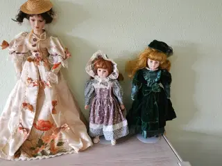 Porcelæns pyntedukker