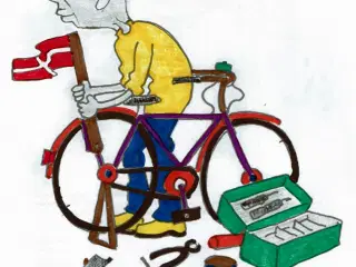 Cykler afhentes