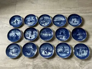 Royal Copenhagen - 15 juleplatter