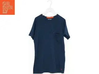 Blå T-Shirt med RUN print fra Pomp de Lux (str. 152)