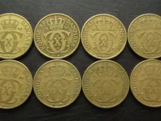 2 kr 1924-1941 komplet sæt