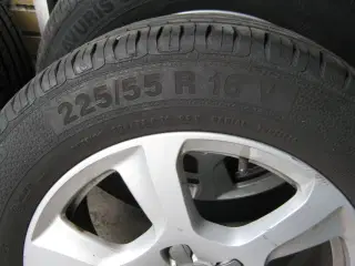 4 Sommerdæk 225 / 55, R16 V, 5 x 112 mm.