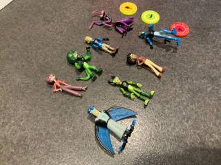 Wild kratts figurer m.m