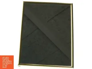 Spejl med guldramme (str. 17,5 x 23,5 cm)