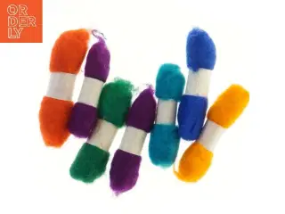 Farvet filt (str. 14,5 cm)