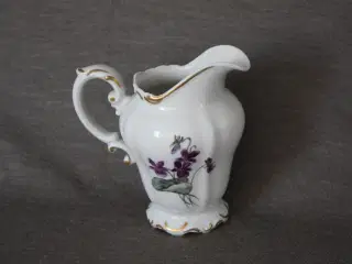 Heinrich porcelæn kande 15 cm håndmalet