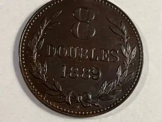 8 Doubles Guernsey 1889
