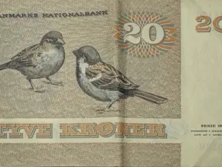 20 krone, 1985, Gråspurve, C5, 1+