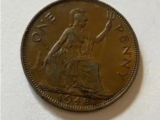 One Penny 1948 England