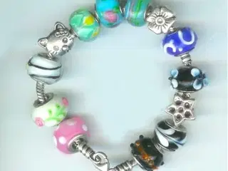 GLASPERLER / GLASLED / GLASKUGLER til dit armbånd