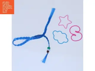 Lille legetøjsflette med figurer (str. 36 cm)