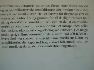 gyldendals musikhistorie 1-4, red. af knud ketting