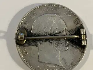 2 Kroner 1888 - Montering / Dårlig stand