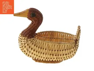 Flettet andekurv (str. 19 cm)