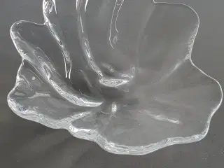 Glas/blad fad Fra Holmegaard glasværk