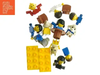 LEGO minifigurer og byggeplader fra Duplo (str. Blandede størrelser)
